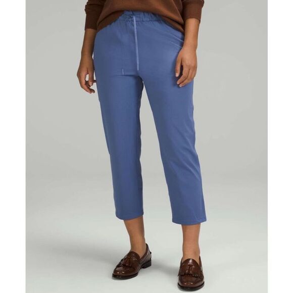 Lululemon Stretch High-Rise Crop 23", Water Drop, Sz6, EUC - Picture 2 of 13